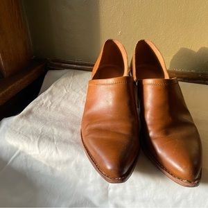 Madewell Brady Low Cut Leather Ankle Boots Size 7